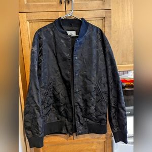 Amazing black and camo bomber